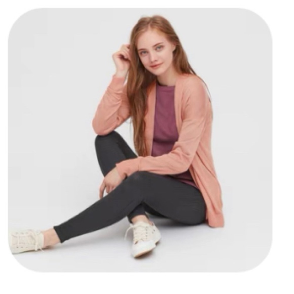 Uniqlo Lyocell Silk Relaxed Cardigan